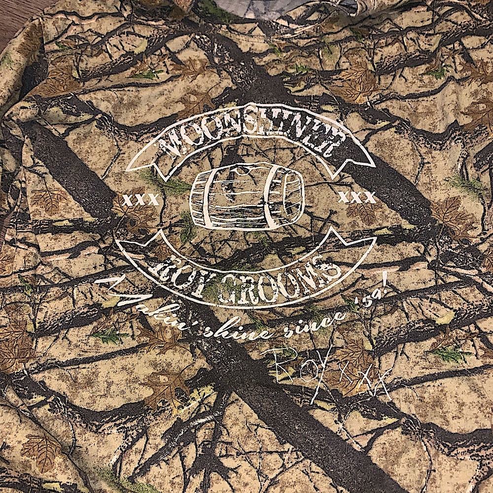 Moonshiner Roy Grooms Tee from Moonshiners Festival in North Carolina